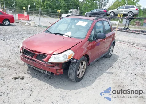 2007 Suzuki Sx4 Convenience/Rally from USA, damaged, VIN JS2YB413475109545